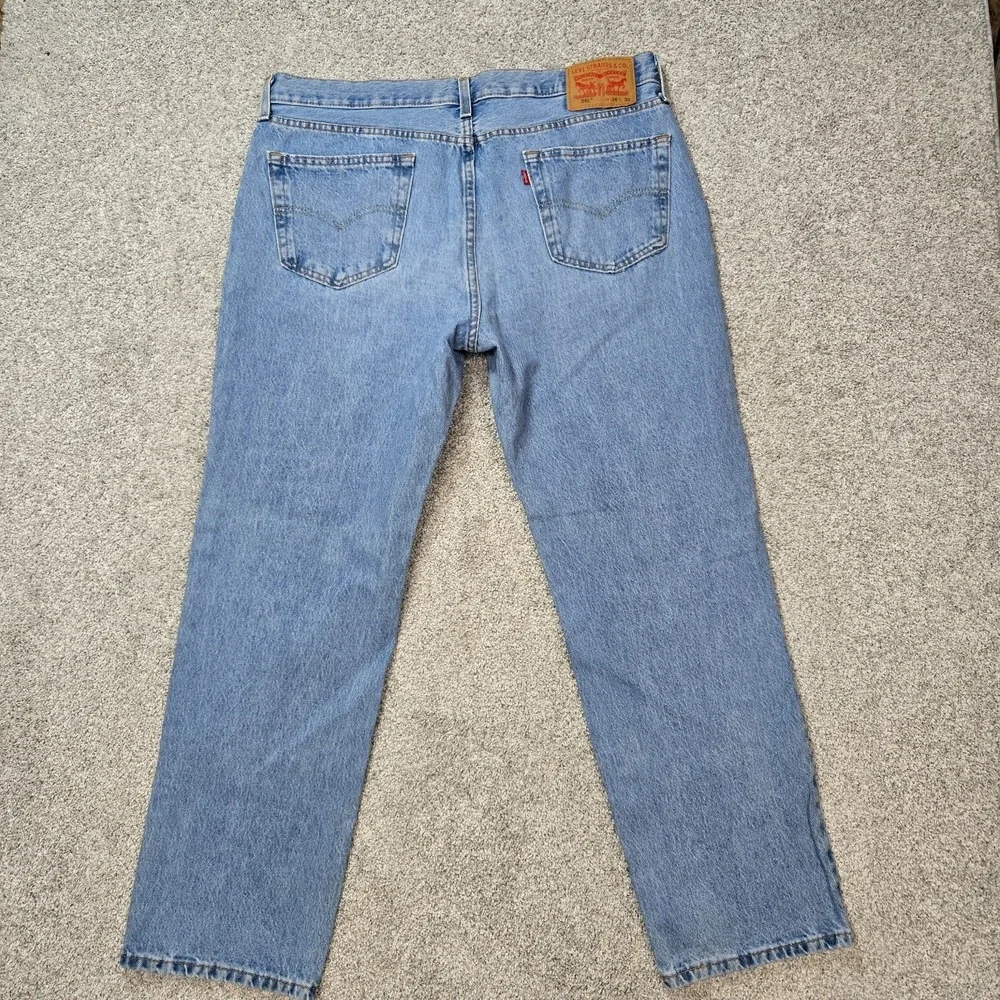 Levi's 541 Jeans Mens 34x30 (fits‎ 35x29) Blue Athletic Stretch